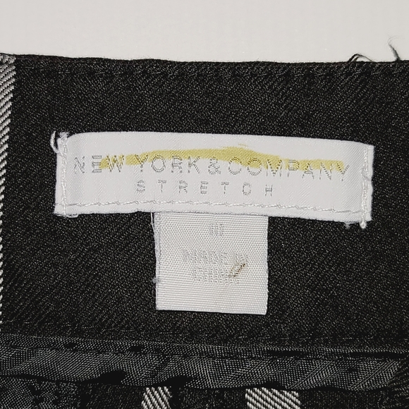 New york & company stretch plaid ankle pants - Picture 6 of 7